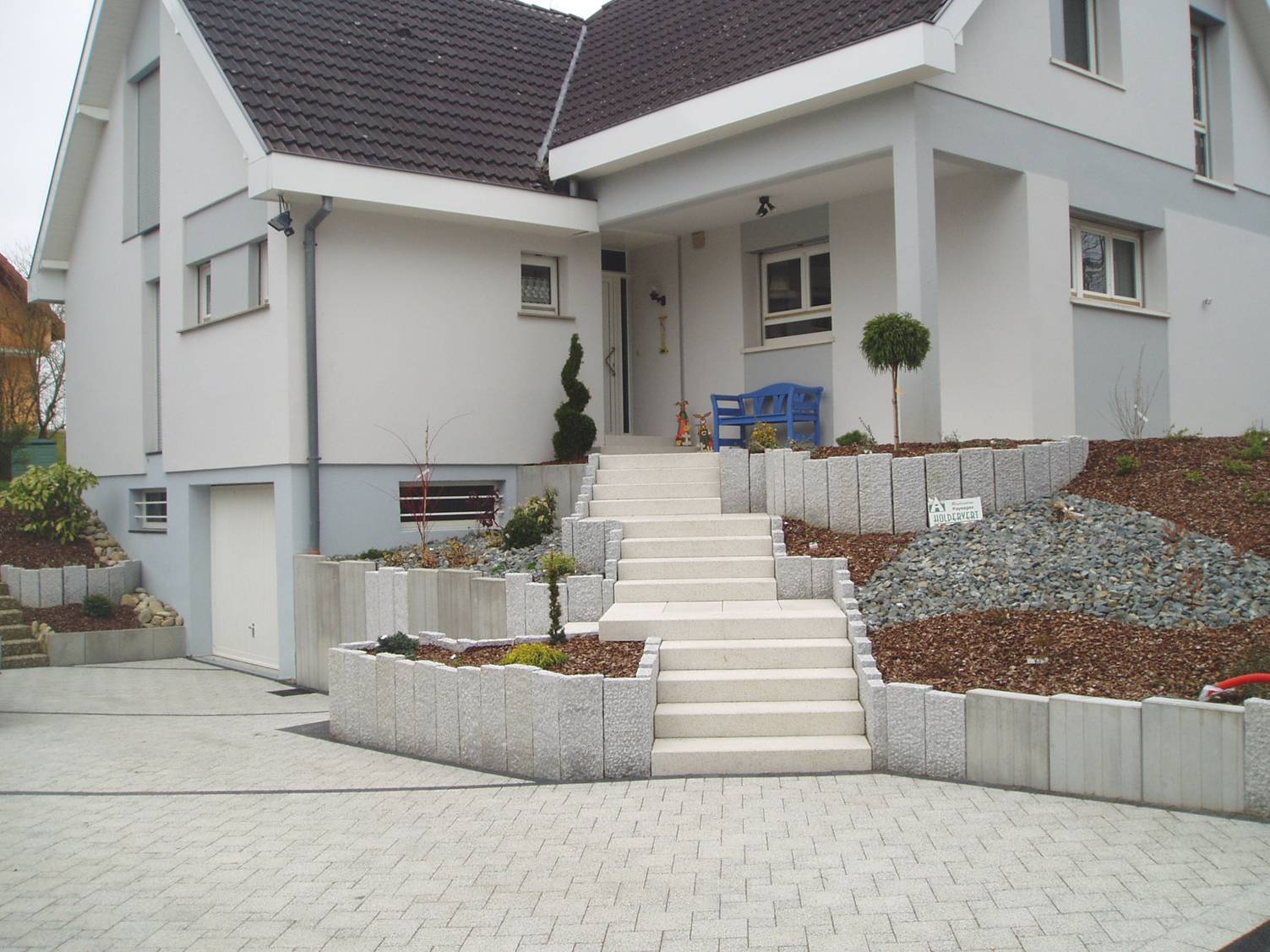 Escalier extérieur à Feldkirch